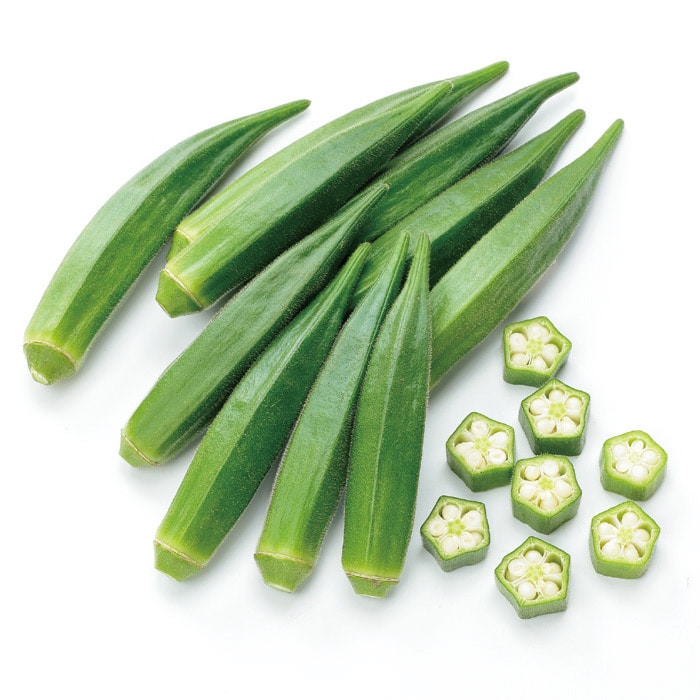 オクラ ずーっとみどり 5月中～下旬発送予定 自根苗6ポット1組