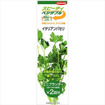 スピーディベジタブル  イタリアンパセリ （2回分）