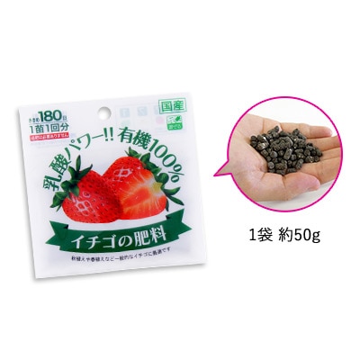 乳酸パワー有機100％ イチゴの肥料