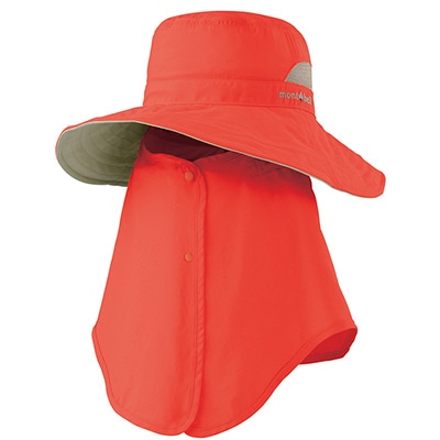 モンベル フィールドハット バーミリオン
