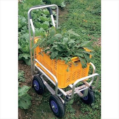 ブレーキ付ノーパンク伸縮アルミハウスカー