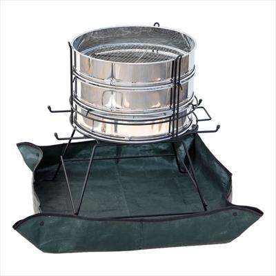 らくらく土フルイスタンド（マット付き）