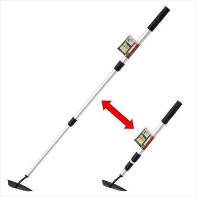 アルミ3段伸縮ミニ三角ホー