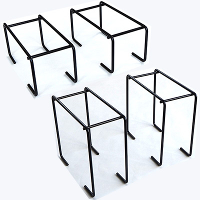 プランタースタンド 黒 大小6個セット