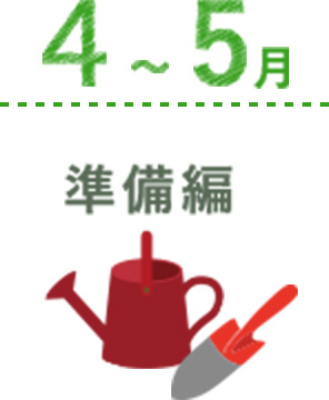 4月~5月 準備編