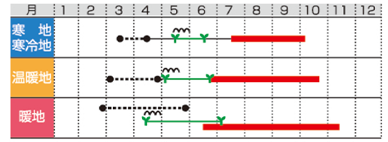 12 栽培カレンダー