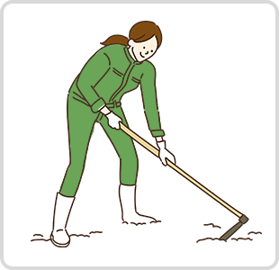 ポイント2 土づくりは作物を入れ替えるタイミングで行おう