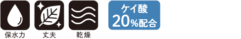 保水力・丈夫・乾燥・ケイ酸20%配合