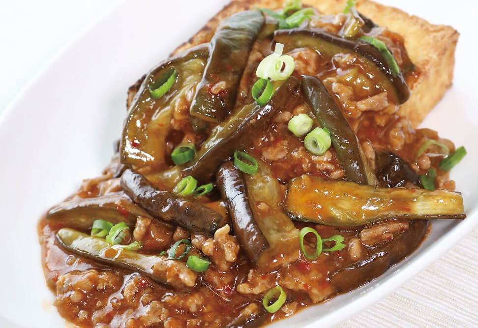 「飛天長」の甘酢あんかけ